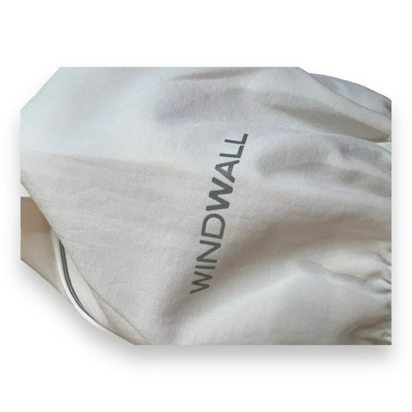 THE NORTH‎ FACE Tek Piping Wind Jacket Women’s Size Large White Windwall - Picture 7 of 10